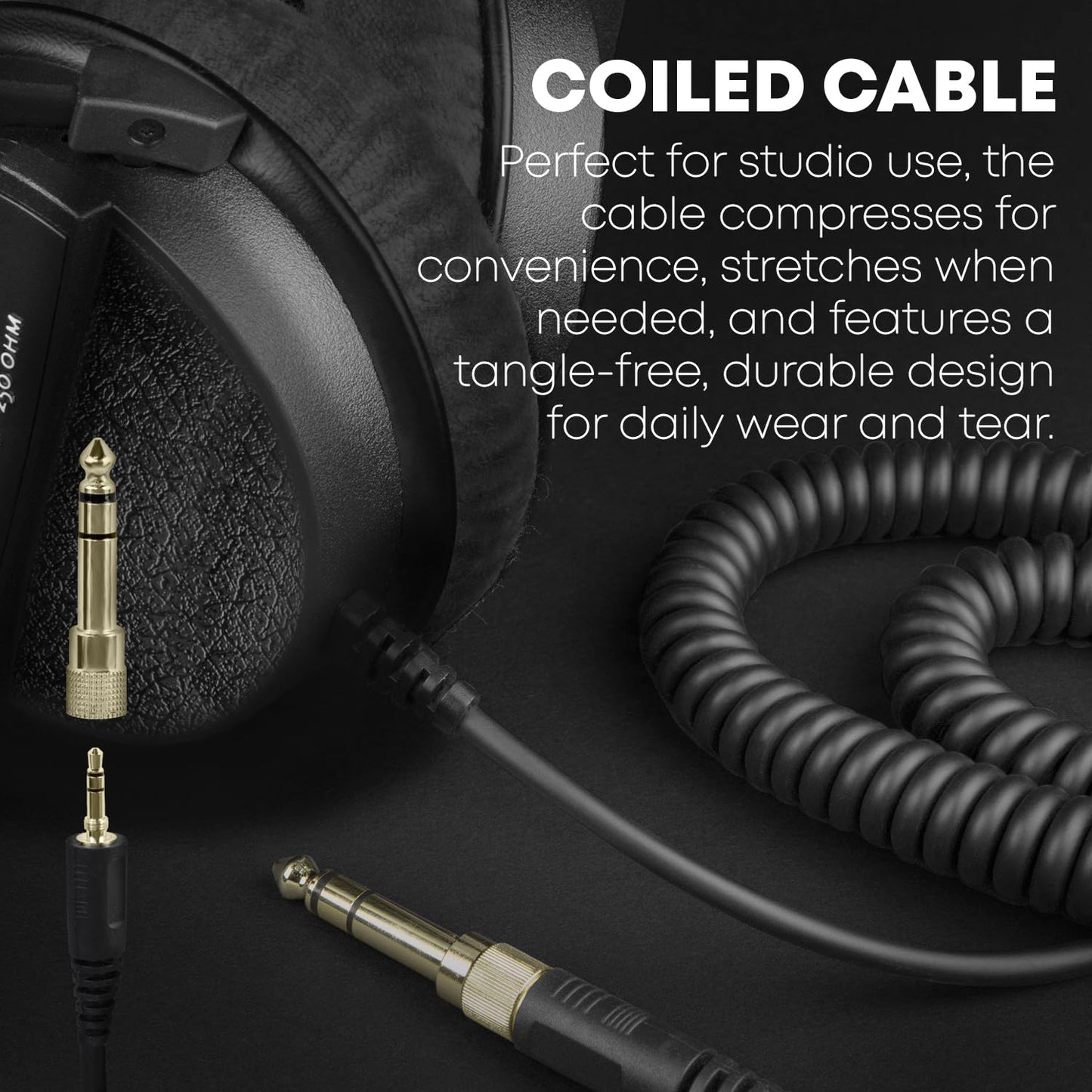 beyerdynamic DT 770 Pro Studio Headphones - Over-Ear, Closed-Back, Professional Design for Recording and Monitoring