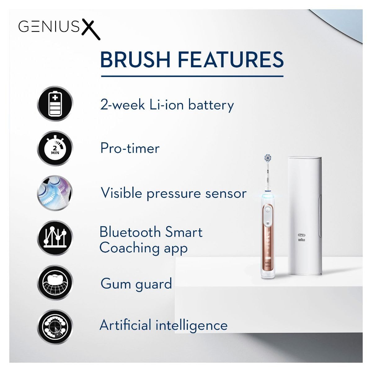 Oral-B Genius X Electric Toothbrush with Artifical Intelligence