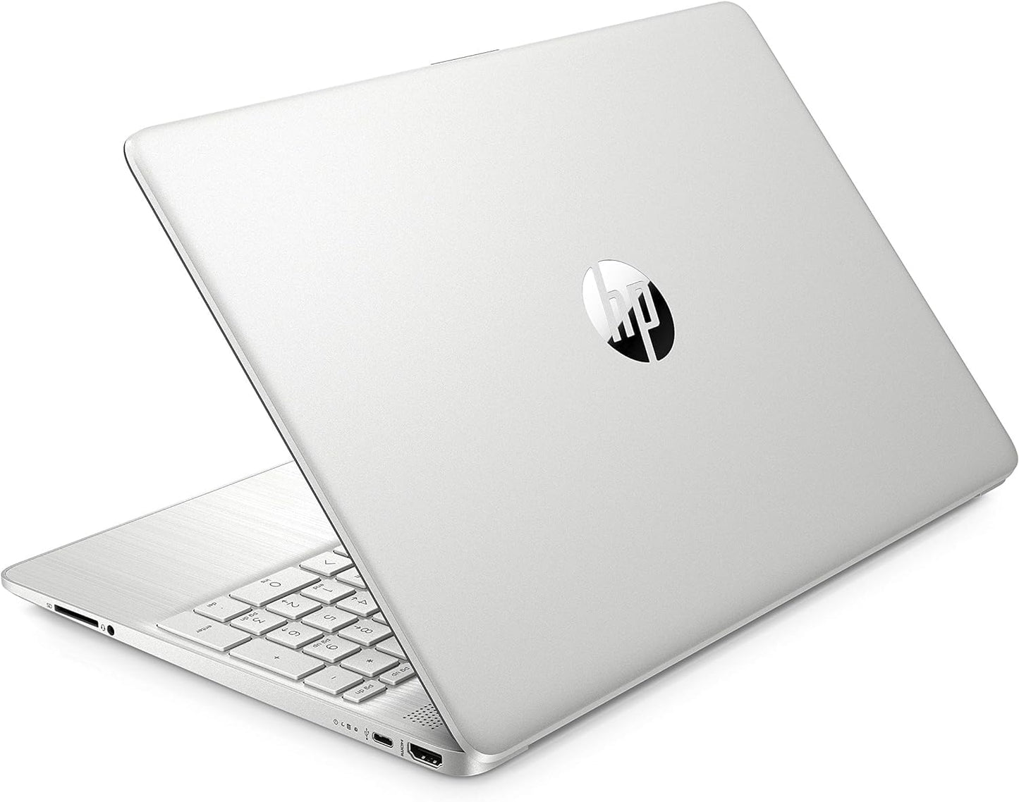 HP Laptop PC 15s-fq5585sa | Intel Core i3-1215U Processor | 8GB RAM | 128GB SSD | Intel UHD Graphics | 15.6 inch Full HD 16:9 display | Windows 11 Home | Natural Silver