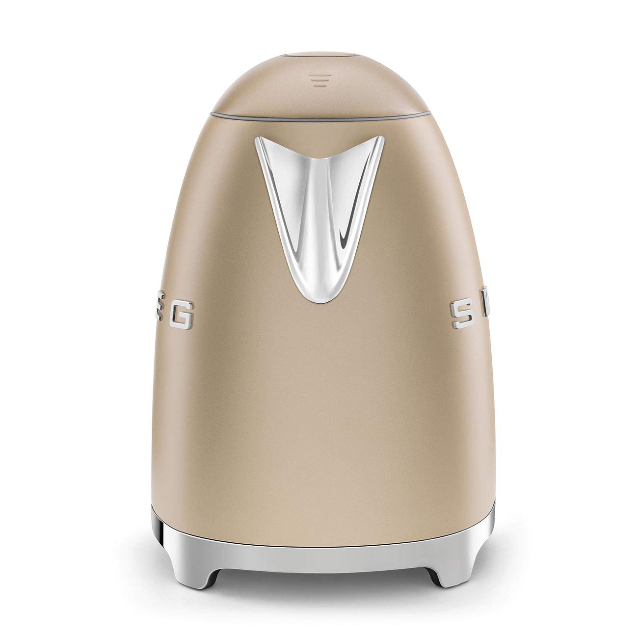 Smeg 50’s Style Jug Kettle, Soft Opening, 360 Swivel Base, Anti-Slip Feet, 300W, 1.7L, Matte Champagne Gold