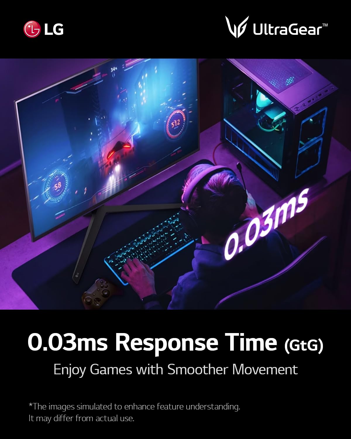 LG UltraGear OLED Gaming Monitor