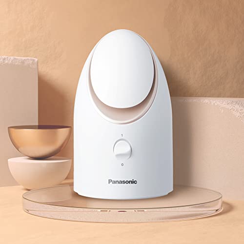 Panasonic EH-XS01 Facial Steamer with Nanoe Ionic Technology for a Professional at-Home Facial That Opens up pores to Deeply Hydrate and rejuvenate Your Skin (White)