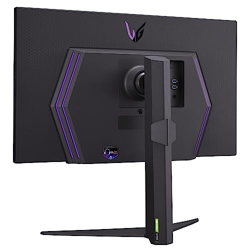 LG UltraGear 4K Gaming Monitor 27GR93U, 27 inch, 4K, 144Hz, 1ms GtG, IPS Display, HDR 10, NVIDIA G-Sync compatible & AMD FreeSync, Smart Energy Saving, Displayport, HDMI