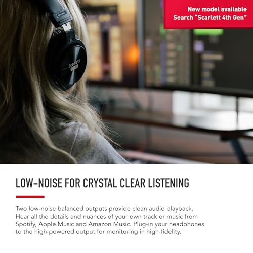 Focusrite Scarlett 3rd Gen USB Audio Interface