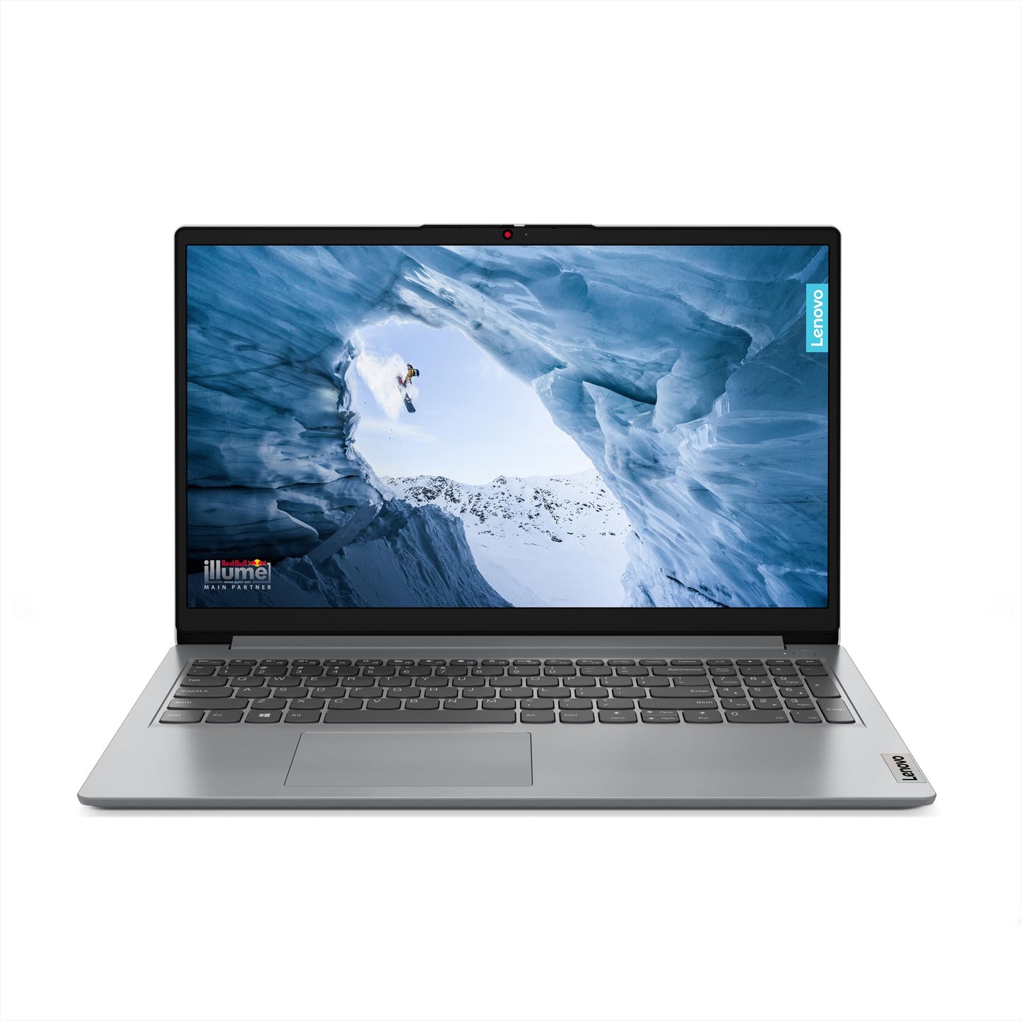 Lenovo IdeaPad 1 | 15 inch Full HD Laptop | Intel Celeron N4500 | 4GB RAM | 128GB eMMC | Windows 11 Home in S mode | Microsoft 365 Personal | Cloud Grey