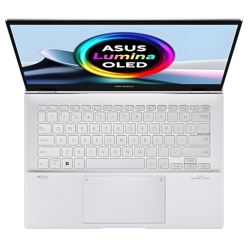ASUS Zenbook 14 OLED UX3402 14" Laptop | Intel Core i9-13900H | 16GB RAM | 1TB SSD | Intel Iris Xe Graphics | Touchscreen OLED Display | Full HD Webcam | Windows 11 Home | Silver