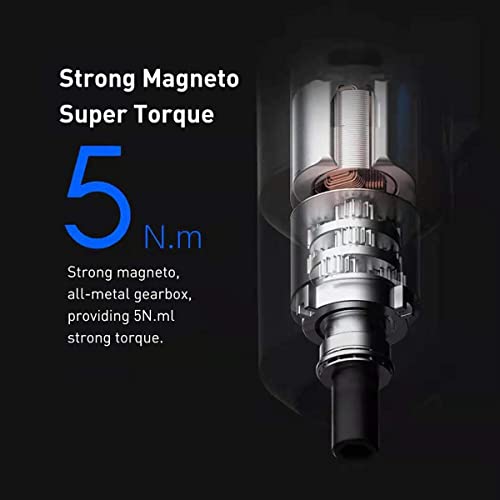 Xiaomi Mijia Cordless Rechargeable Screwdriver 3.6V 2000mAh Li-ion 5N.m Electric Screwdriver with 12pcs S2 Screw Bits for Home