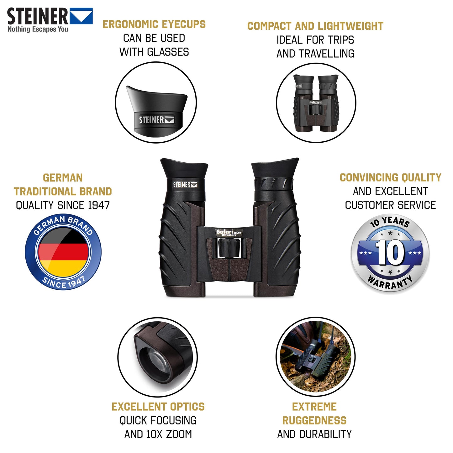 STEINER binoculars Safari UltraSharp