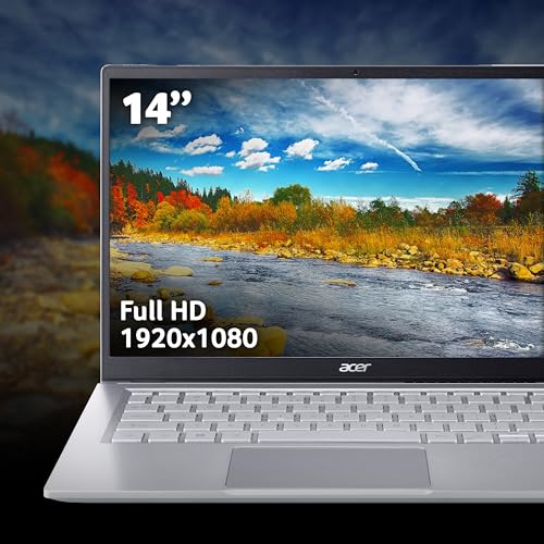 acer Swift 3 SF314-43 14 inch Laptop - (AMD Ryzen 5 5500U, 16GB, 512GB SSD, Full HD Display, Windows 11, Silver)