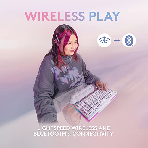 Logitech G G715 Wireless Mechanical Gaming Keyboard with LIGHTSYNC RGB Lighting