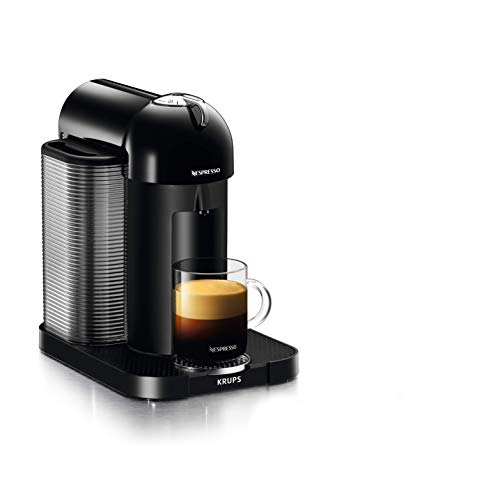 Krups Non Motor Head Nespresso Vertuo Coffee Machine, 1260 W, Black