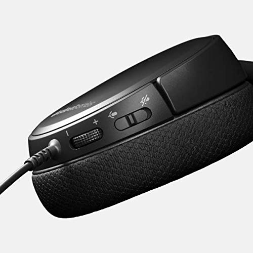 SteelSeries Tusq In-Ear Gaming Headset for Mobile Gaming - Built-in and Detachable Optional Headband Microphone - Ergonomic Headband Design