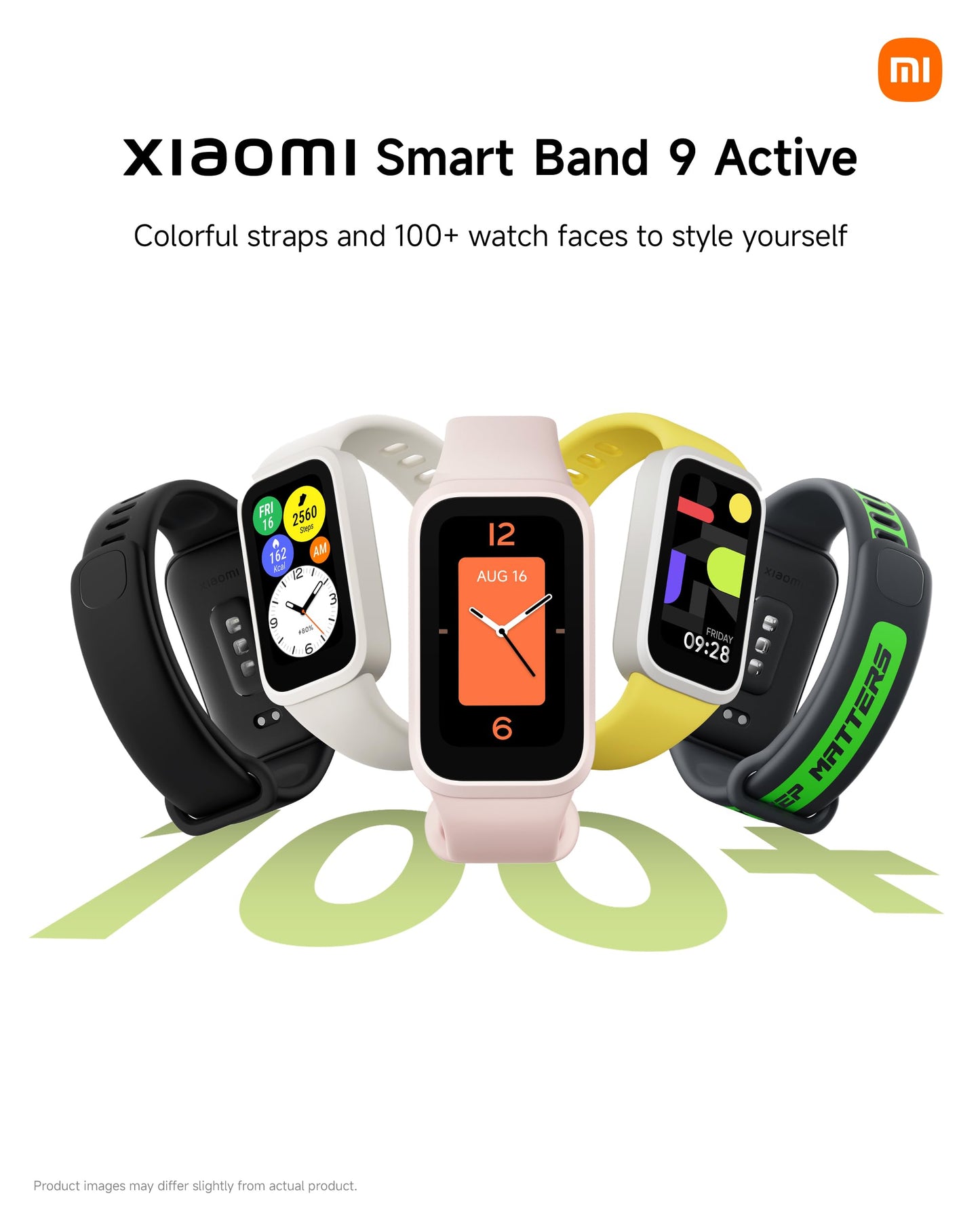 Xiaomi Smart Band 9 Active Global Version 1.47'' Display 18-Day Battery Life Modes All-Day Health and Fitness Monitoring 5ATM
