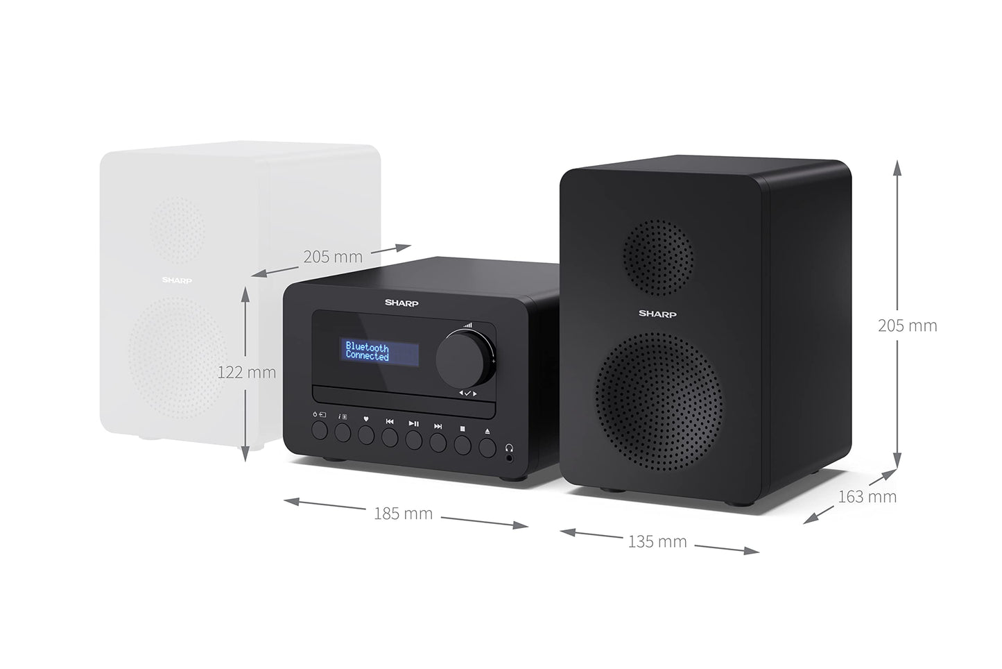 Sharp Hi-Fi Compact Stereo Systems