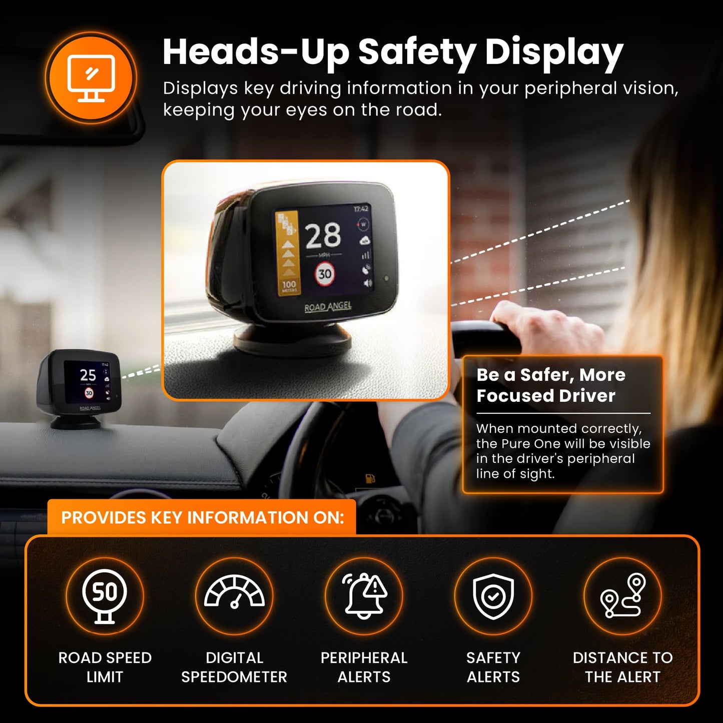 Road Angel Pure Advanced Speed Camera Detector System