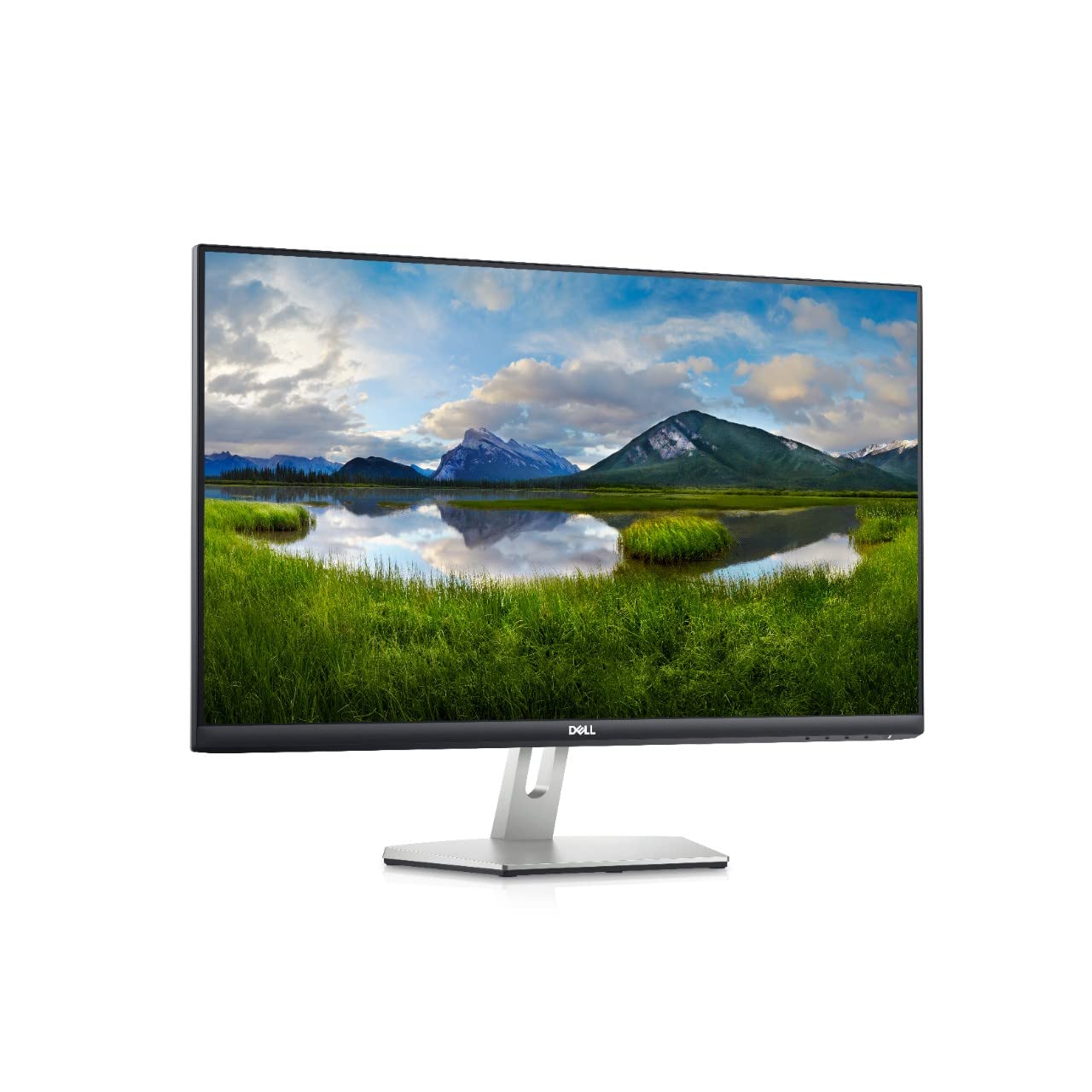 Dell S2721HN 27 Inch Full HD (1920x1080) Monitor, 75Hz, IPS, 4ms, AMD FreeSync, Ultrathin Bezel, 99% sRGB, 2x HDMI, 3 Year Warranty, Silver