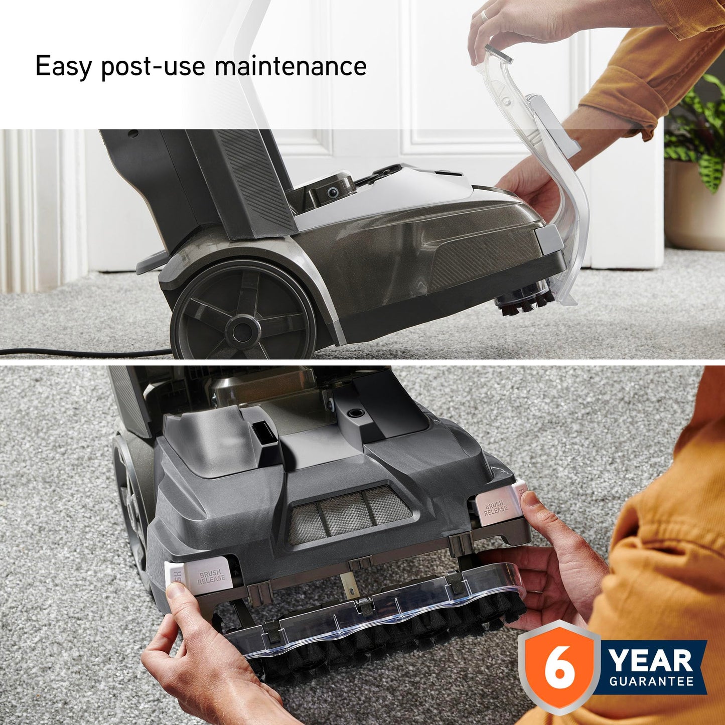 Vax Rapid Power 2 Reach Carpet Cleaner | Leaves carpets dry in under 1 hr | XL Reach & Capacity | Extra Tools - CDCW-RPXLR