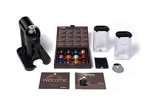 Krups Non Motor Head Nespresso Vertuo Coffee Machine, 1260 W, Black