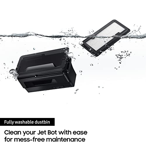Samsung Jet Bot™ Robot Vacuum Cleaner Max 60W Suction Power VR30T80313W/EU