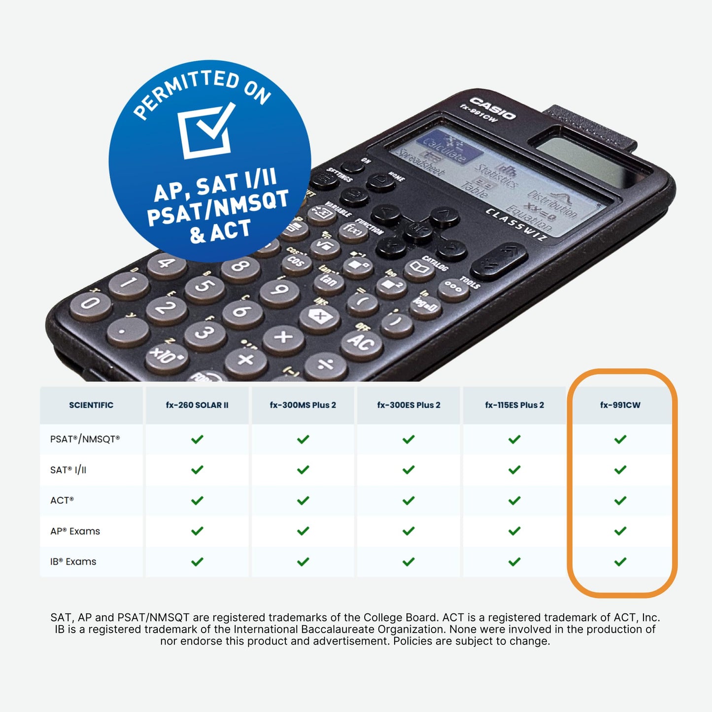 FX-991CW Advanced Scientific Calculator