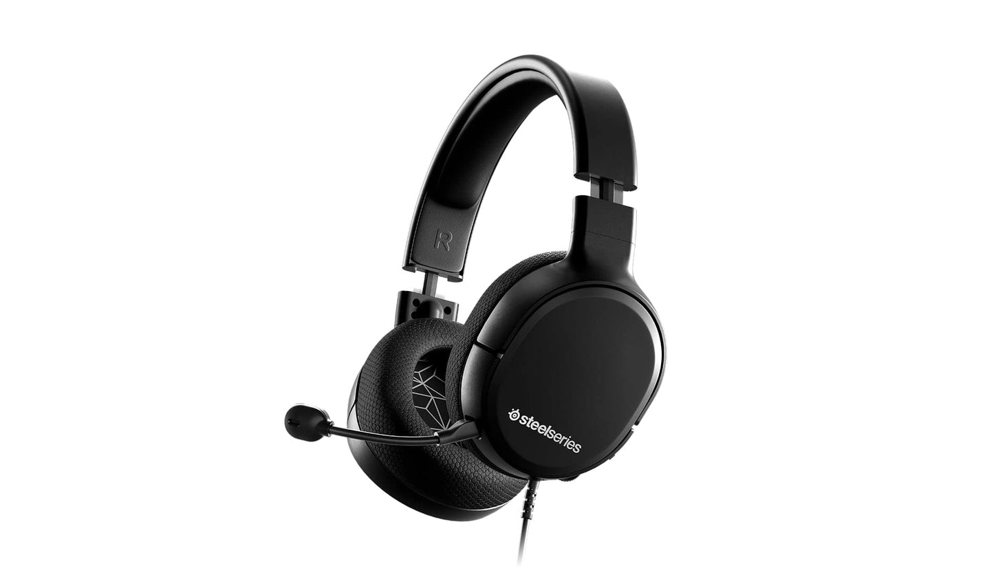 SteelSeries Tusq In-Ear Gaming Headset for Mobile Gaming - Built-in and Detachable Optional Headband Microphone - Ergonomic Headband Design