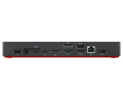 Lenovo ThinkPad Thunderbolt 4 Workstation Dock - UK/HK/SGP/MYS Black