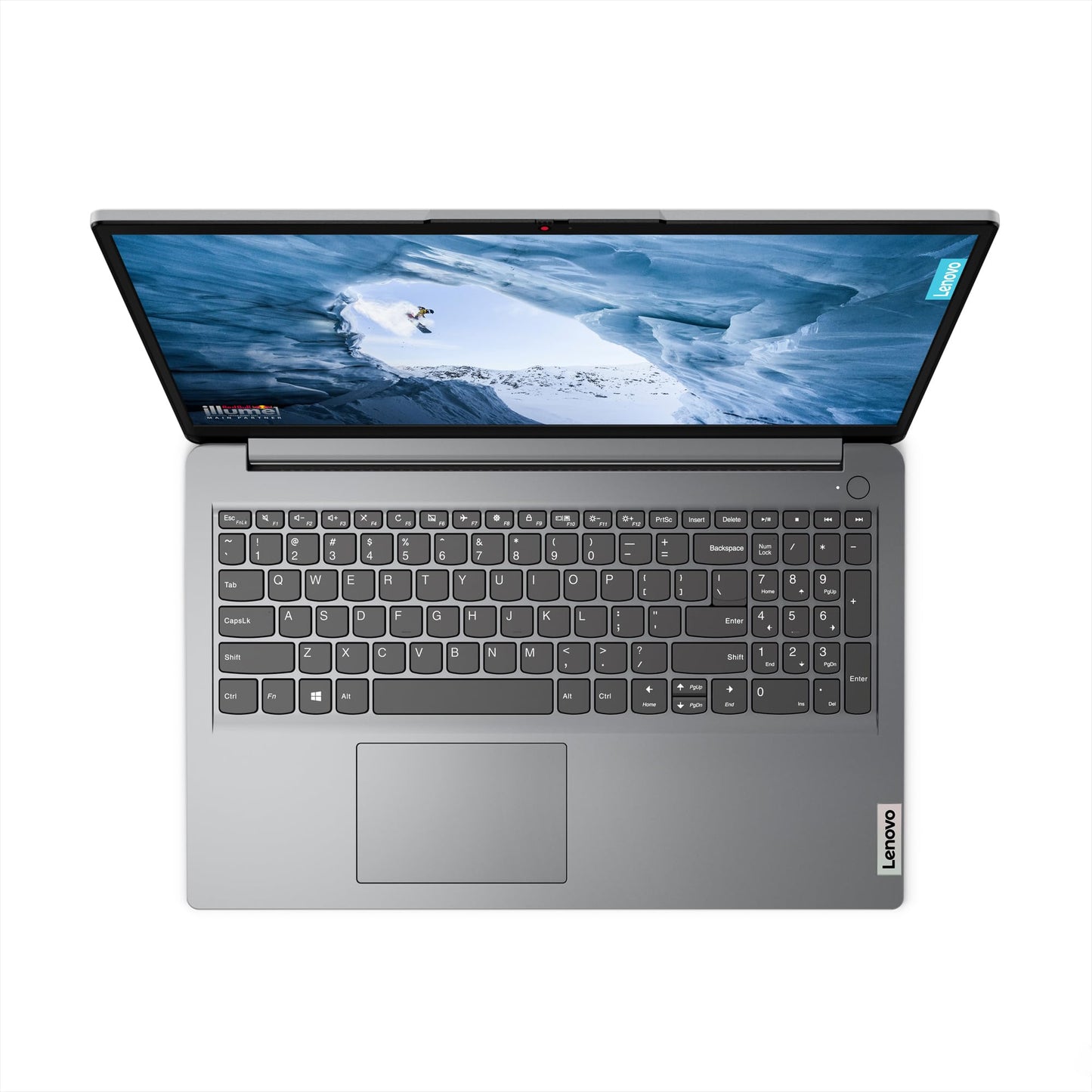 Lenovo IdeaPad 1 | 15 inch Full HD Laptop | Intel Celeron N4500 | 4GB RAM | 128GB eMMC | Windows 11 Home in S mode | Microsoft 365 Personal | Cloud Grey