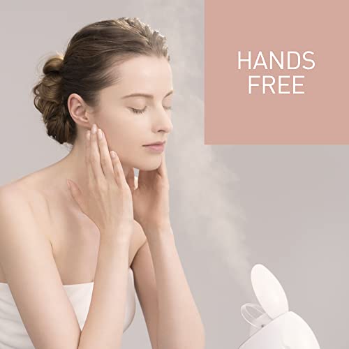 Panasonic EH-XS01 Facial Steamer with Nanoe Ionic Technology for a Professional at-Home Facial That Opens up pores to Deeply Hydrate and rejuvenate Your Skin (White)
