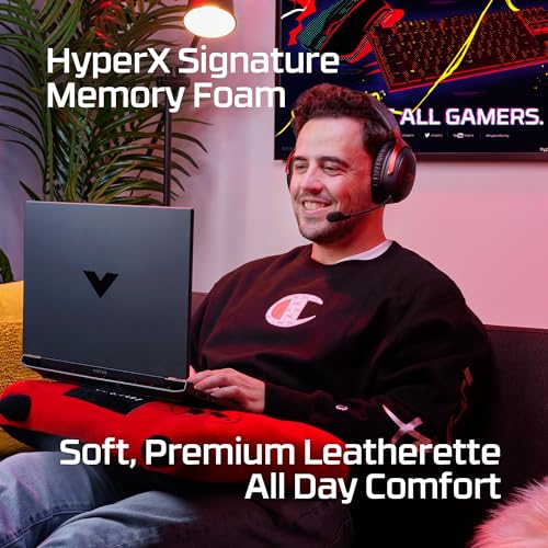HyperX Cloud III – Wired Gaming Headset, PC, PS5, Xbox Series X|S, Angled 53mm Drivers, DTS, Memory Foam, Durable Frame, Ultra-Clear 10mm Mic, USB-C, USB-A, 3.5mm