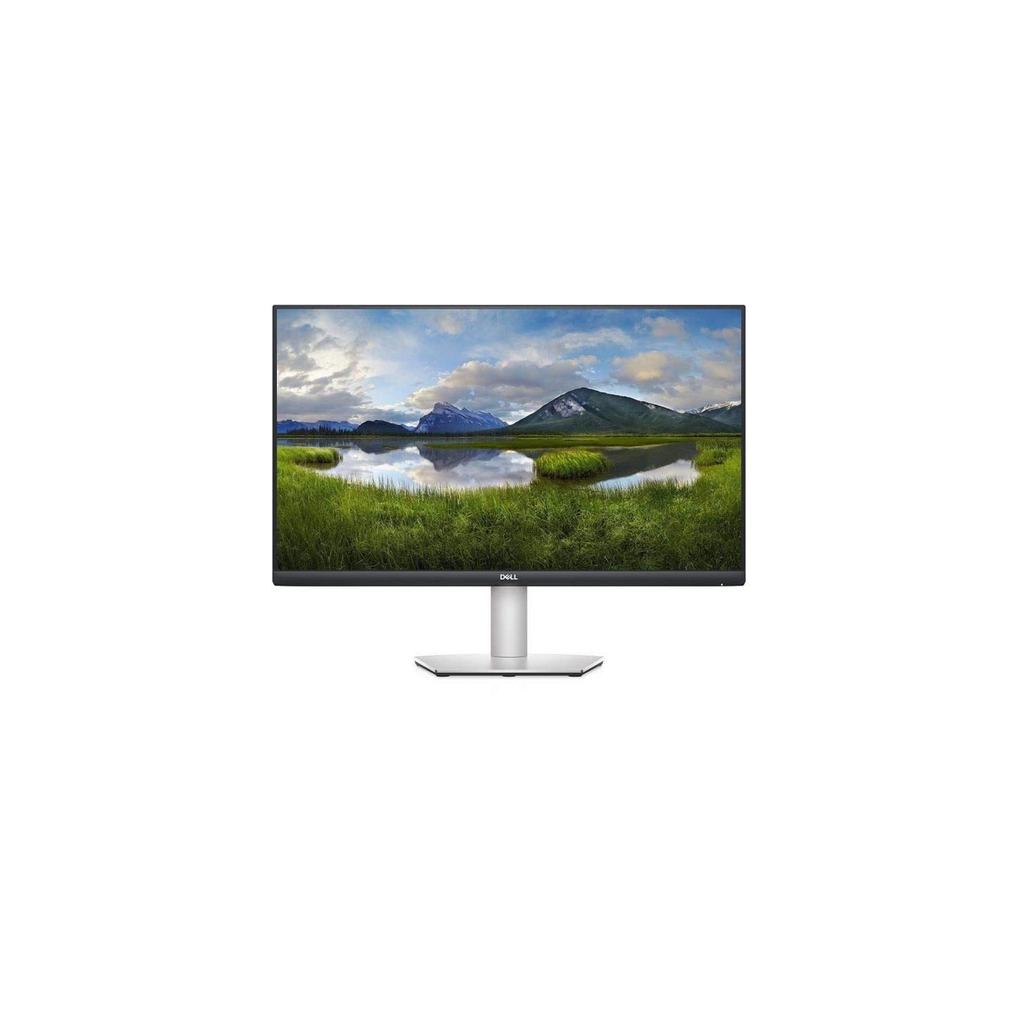 Dell S2721QS 27 Inch 4K UHD (3840x2160) Monitor, 60Hz, IPS, 4ms, AMD Radeon FreeSync, Built-in Speakers, 99% sRGB, DisplayPort, 2x HDMI, 3 Year Warranty, Silver, Platinum Silver