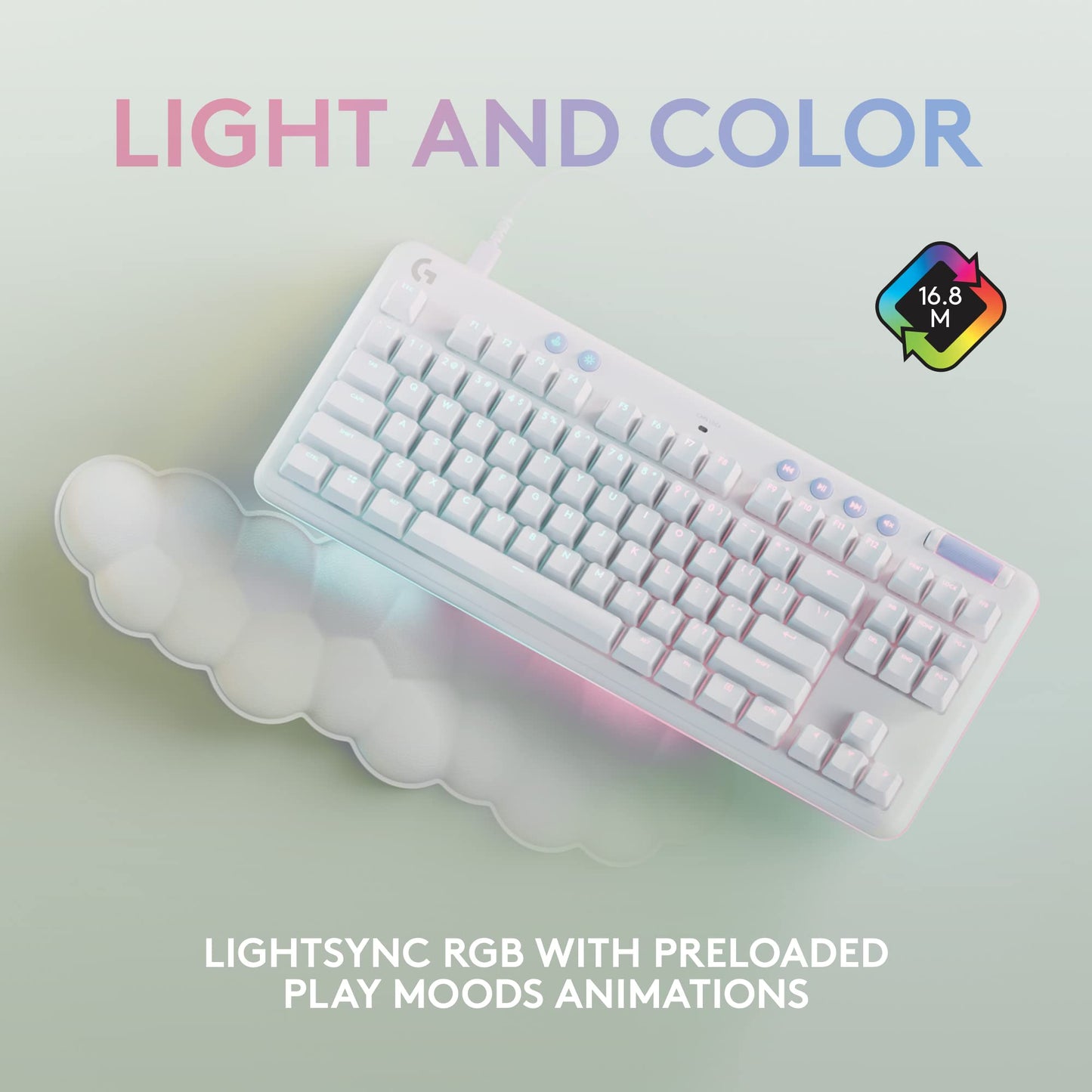 Logitech G G715 Wireless Mechanical Gaming Keyboard with LIGHTSYNC RGB Lighting