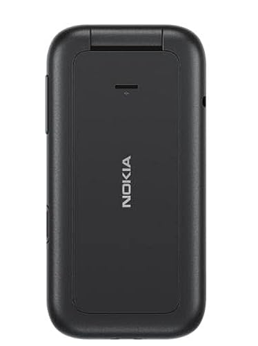 Nokia 2660 Flip Feature Phone with 2.8" display, 4G Connectivity, Hearing Aid Compatibility (HAC), built-in camera, MP3 player, wireless FM radio and classic games (Dual SIM)