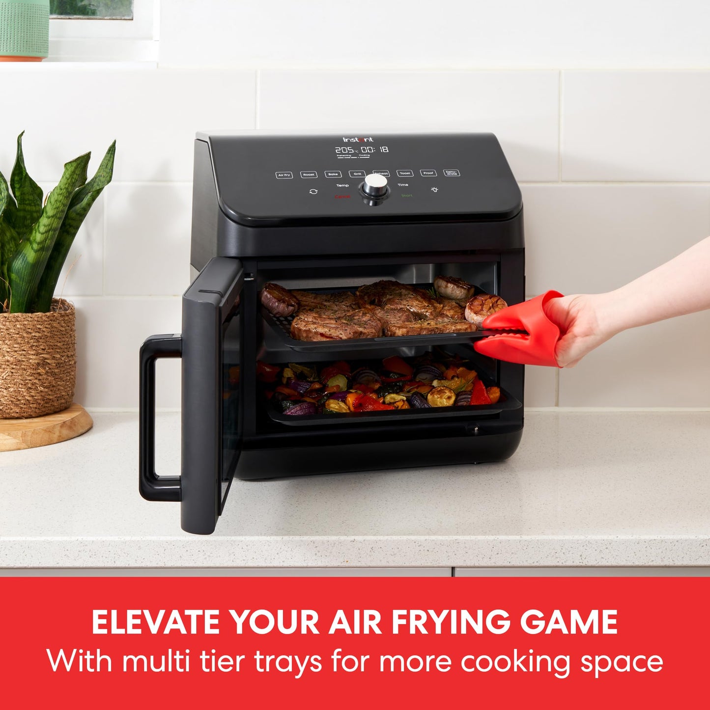 Instant Vortex Plus Dual Air Fryer with Large Double Air Frying Drawers