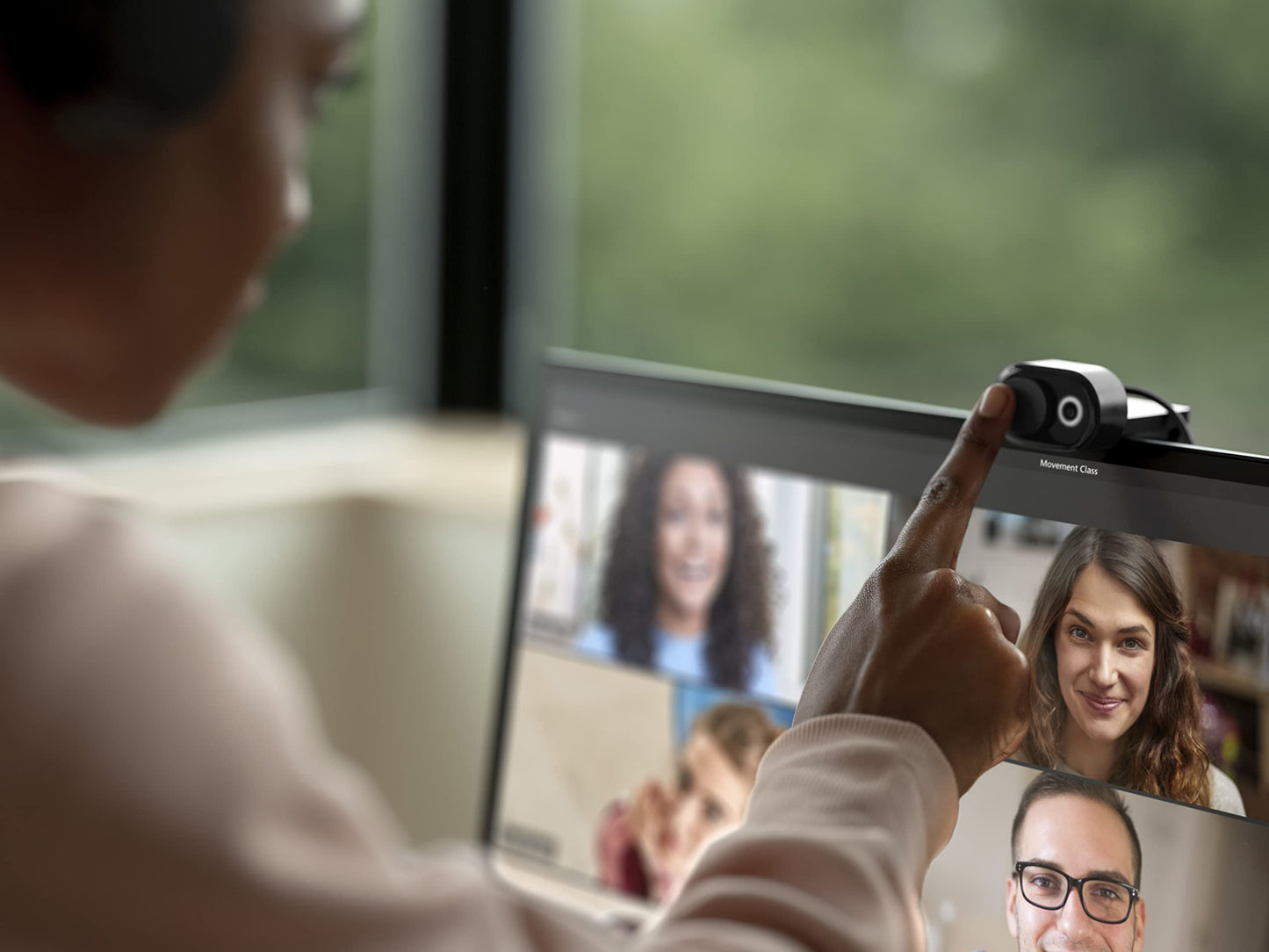 Microsoft Modern webcam 1920 x 1080 pixels USB Noir