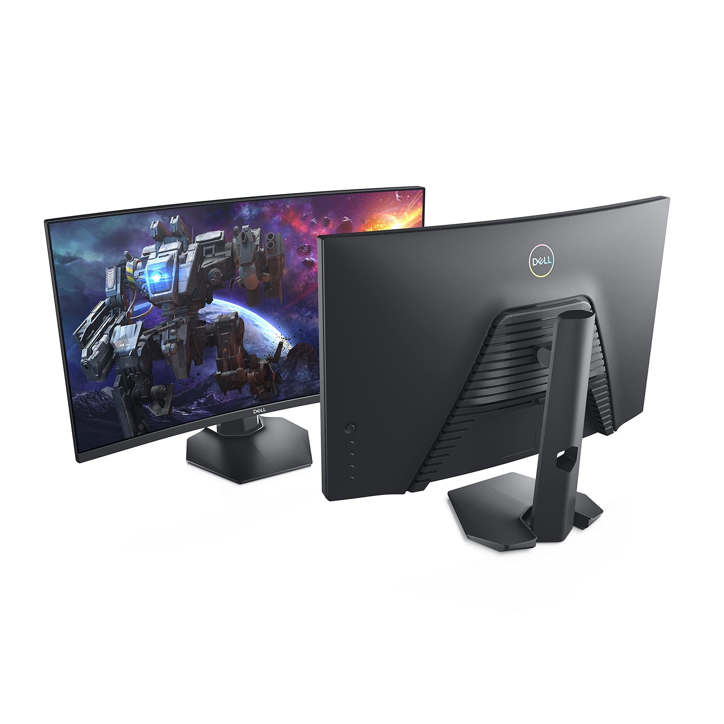 Dell S2721HGF 27 Inch Full HD (1920x1080) 1500R Curved Gaming Monitor, 144Hz, VA, 1ms MPRT, AMD FreeSync Premium, NVIDIA G-SYNC Compatible, DisplayPort, 2x HDMI, 3 Year Warranty