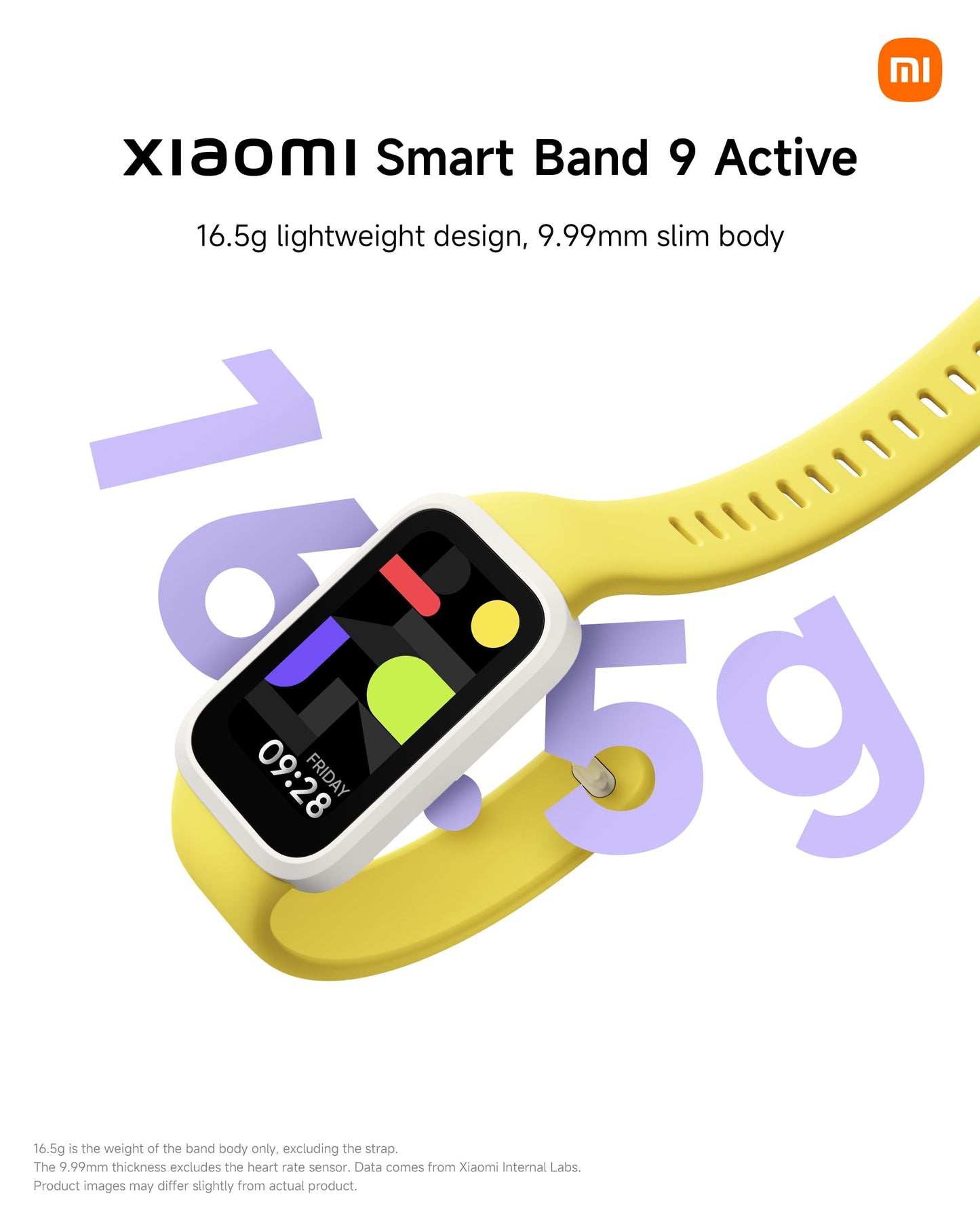 Xiaomi Smart Band 9 Active Global Version 1.47'' Display 18-Day Battery Life Modes All-Day Health and Fitness Monitoring 5ATM