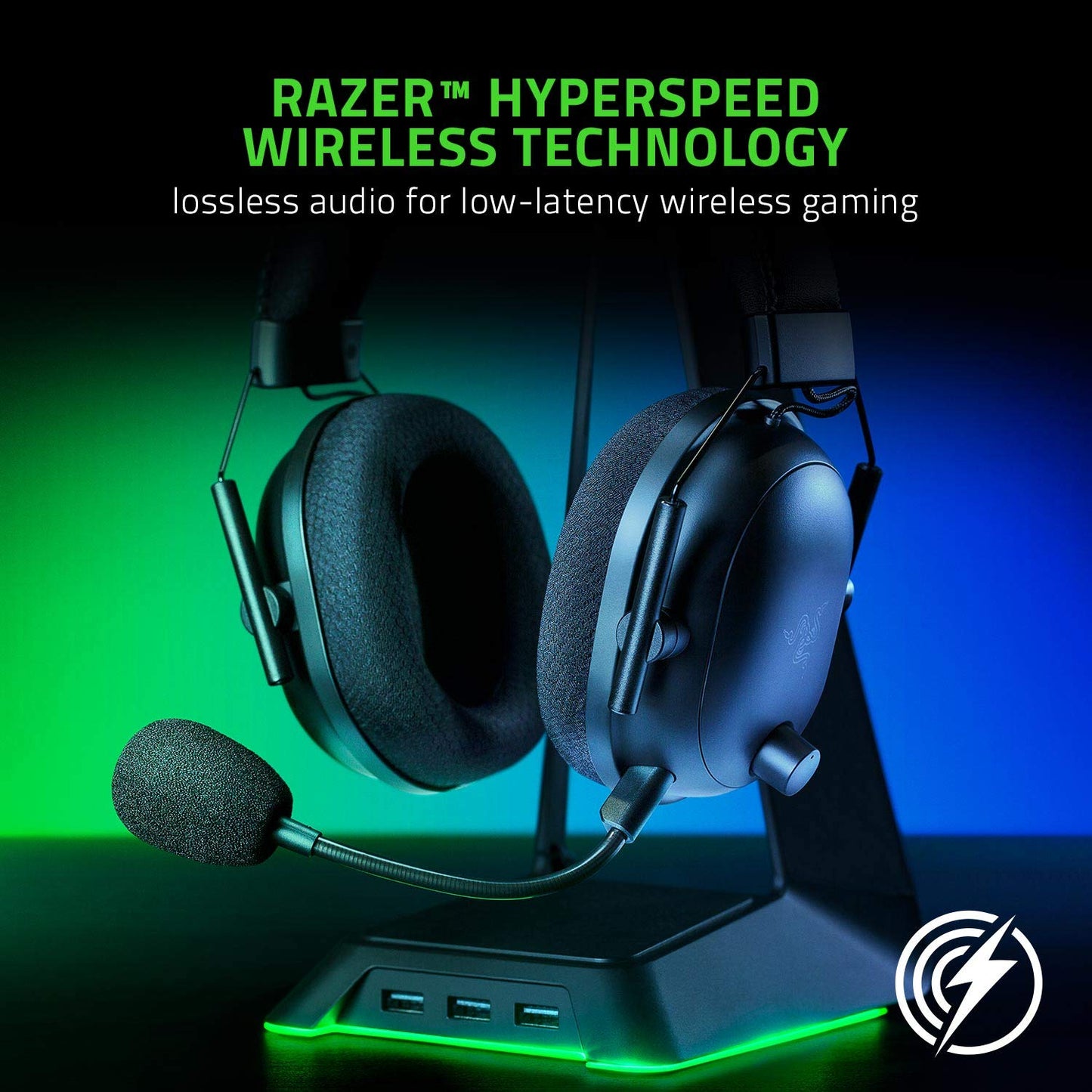 Razer BlackShark V2 - Premium Esports Gaming Headset (TriForce 50mm Drivers, HyperClear Cardiod Mic, Advanced Passive Noise Cancelation