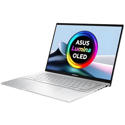 ASUS Zenbook 14 OLED UX3402 14" Laptop | Intel Core i9-13900H | 16GB RAM | 1TB SSD | Intel Iris Xe Graphics | Touchscreen OLED Display | Full HD Webcam | Windows 11 Home | Silver
