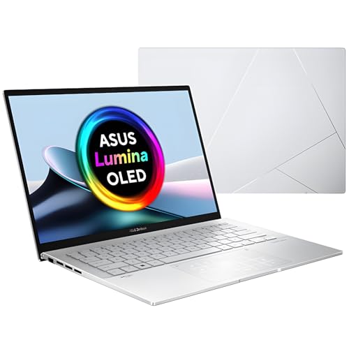 ASUS Zenbook 14 OLED UX3402 14" Laptop | Intel Core i9-13900H | 16GB RAM | 1TB SSD | Intel Iris Xe Graphics | Touchscreen OLED Display | Full HD Webcam | Windows 11 Home | Silver