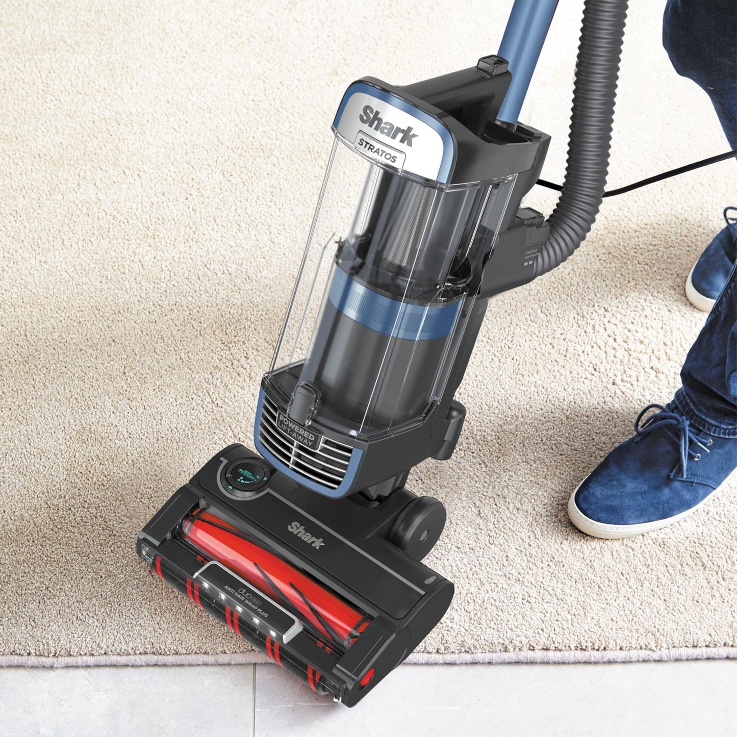 Shark Corded Upright Vacuum Cleaner 1.1L with Lift-Away Technology