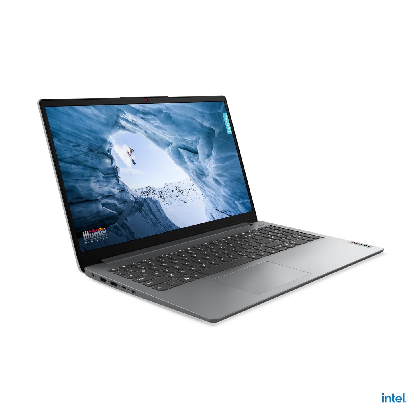 Lenovo IdeaPad 1 | 15 inch Full HD Laptop | Intel Celeron N4500 | 4GB RAM | 128GB eMMC | Windows 11 Home in S mode | Microsoft 365 Personal | Cloud Grey