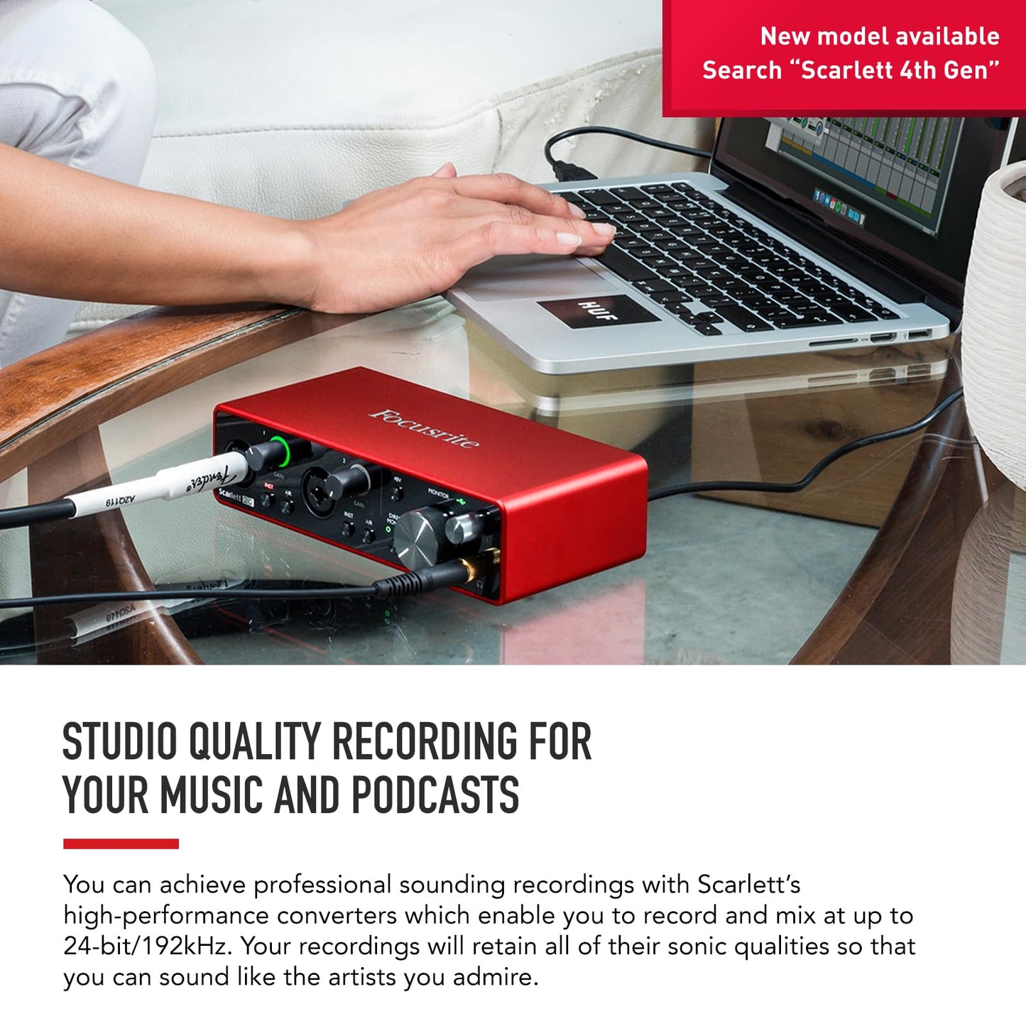 Focusrite Scarlett 3rd Gen USB Audio Interface