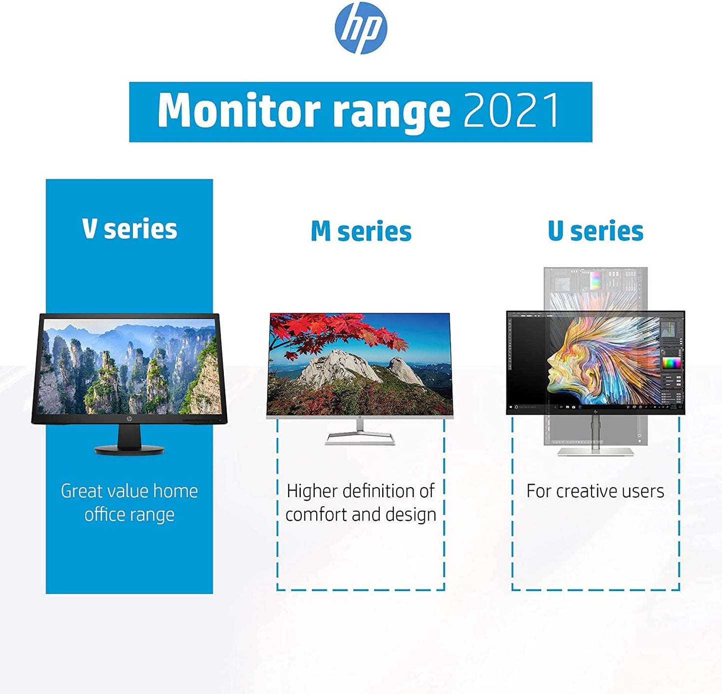 HP v24i Full HD Monitor (1920 x 1080) 23.8 Inch (1 VGA, 1 HDMI) - Black