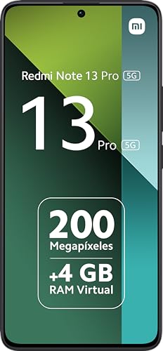 Xiaomi Redmi Note 13 Pro 5G Smartphone 8+256GB, Midnight Black (UK Version + 2 Years Warranty)
