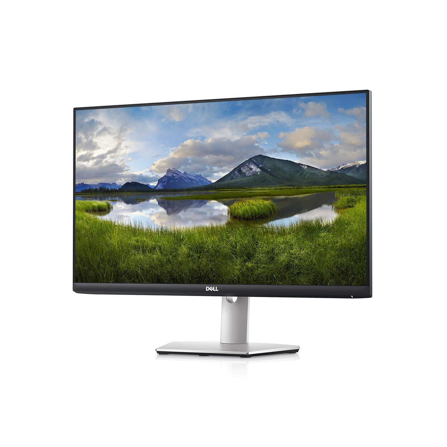 Dell S2721HS 27 Inch Full HD 1920 x 1080, AMD FreeSync, IPS Ultra-Thin Bezel Monitor, Tilt and Swivel, Silver