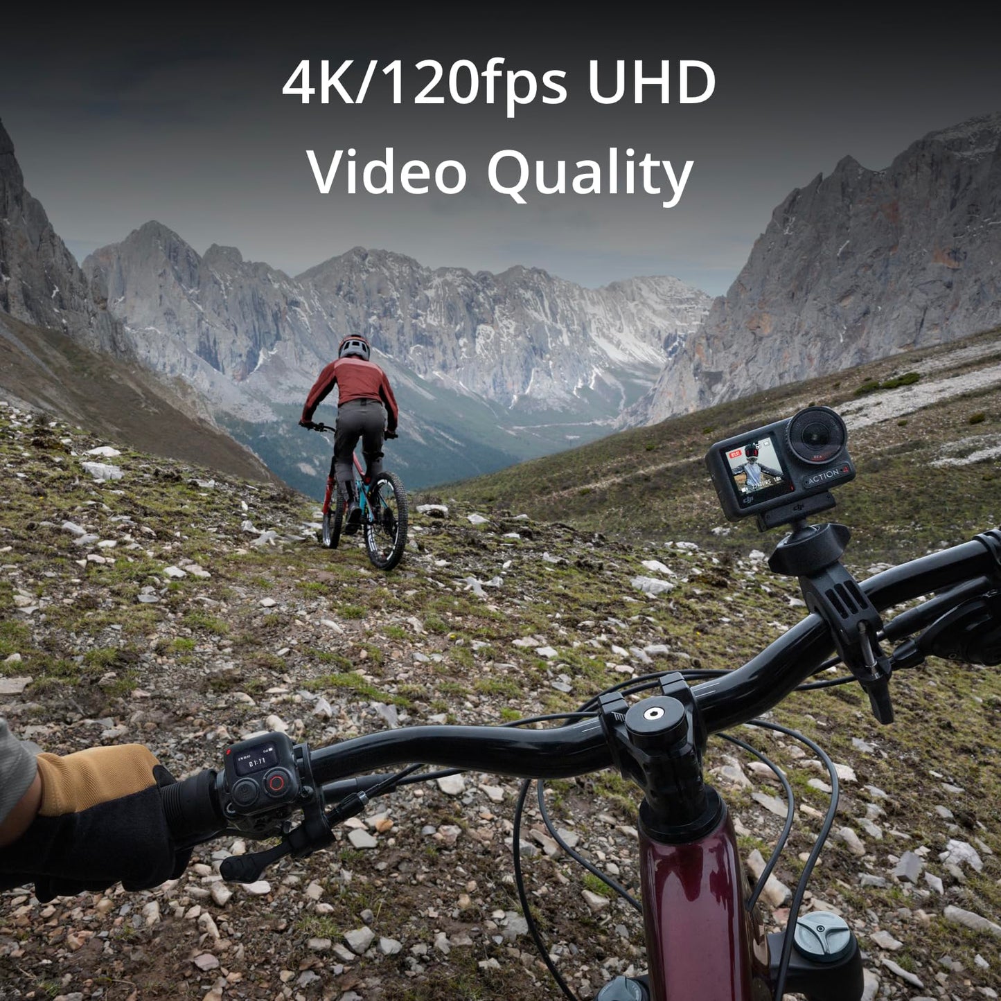 DJI Osmo Action 4 Standard Combo - 4K/120fps Waterproof Action Camera
