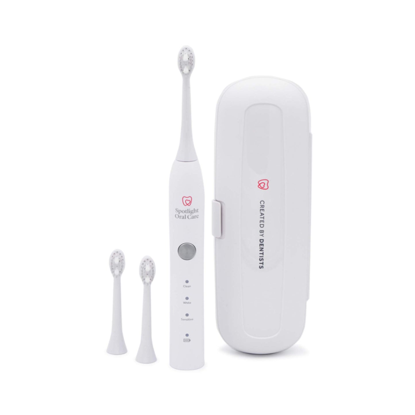 Spotlight Oral Care Sonic Toothbrush | Gentle & Effective Electric Toothbrush | 2-Minute Self Timer | Long Lasting Battery | 3 Speed Settings | Up to 48000 Reps/Min