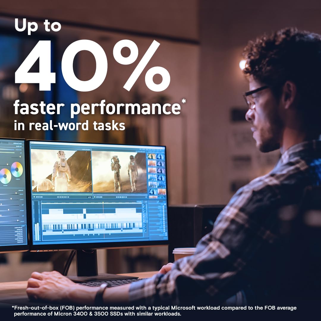 Crucial T700 - Instant Storage Enabled - Gaming, Photography, Video Editing & Design - Internal Solid State Drive