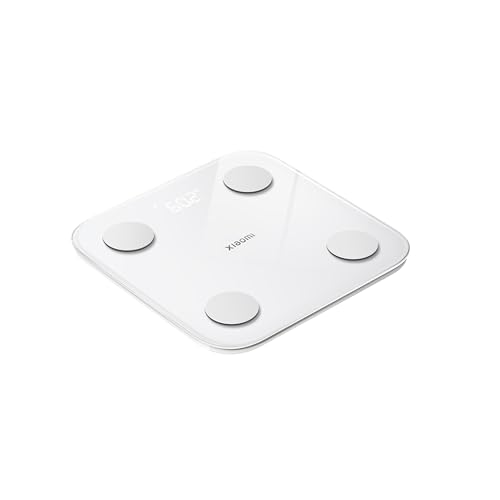 Xiaomi Body Composition Scale S400, Bluetooth Led Display Digital Weighing Bathroom Scales With iOS/Android Smart App Get 25 Item Body Composition Index Report, Max 330lb/150kg