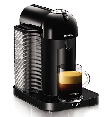 Krups Non Motor Head Nespresso Vertuo Coffee Machine, 1260 W, Black